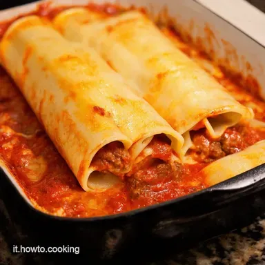 Cannelloni Ripieni alla Bolognese La Ricetta Della Nonna Scheda ricetta