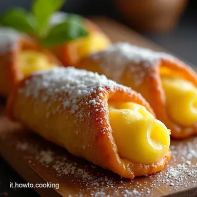 Cannoli alle Mele La Ricetta Siciliana che Profuma dAutunno Scheda ricetta
