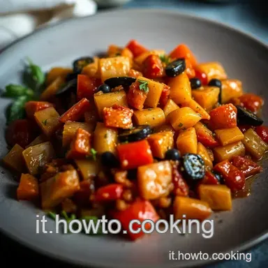 Caponata Siciliana Rivisitata: La Ricetta della Nonna! Scheda ricetta