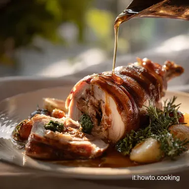 Menu di Natale: Cappone Farcito della Festa, Ricetta Gourmet Scheda ricetta