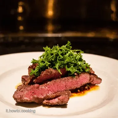 Carne Tagliata Perfetta Ricetta Rucola e Balsamico Scheda ricetta