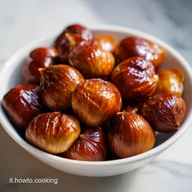 Castagne Cotte al Forno in 1 Ora e 15 Minuti Scheda ricetta