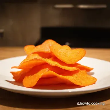 Chips di Carote Croccanti Lo Snack Sano che ti Stupisce Scheda ricetta