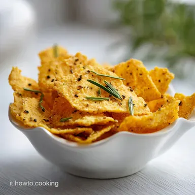 Chips di Ceci Croccanti in 20 Minuti