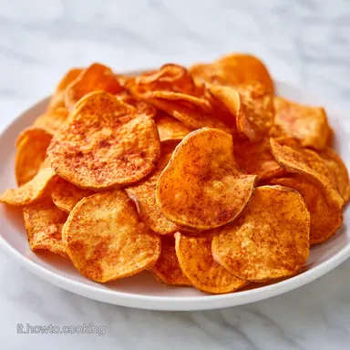 Chips Di Patate Dolci Croccanti Scheda ricetta