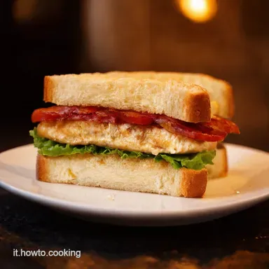 Clubhouse Sandwich Un Tocco Italiano al Classico Americano Scheda ricetta