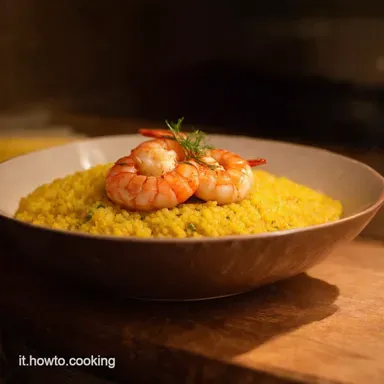 Cous cous di gamberi e La mia ricetta estiva TOP Scheda ricetta