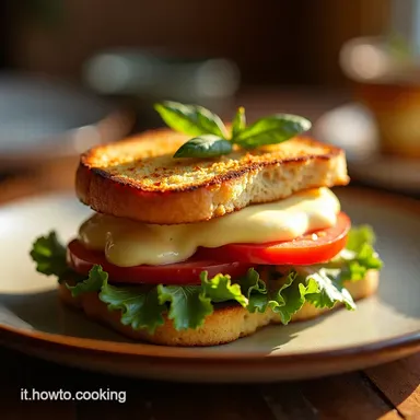 Croque Monsieur La Vera Ricetta Francese con Besciamella Cremosa Scheda ricetta