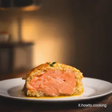CROSTINO DI RISO CON SALMONE LAperitivo Sfizioso e Veloce Scheda ricetta