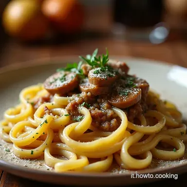 Fettuccine Alfredo al Tartufo Il Vero Guilty Food Cremoso Scheda ricetta