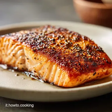 Filetto di Salmone in Padella: Pelle Croccante (18 Min) Scheda ricetta