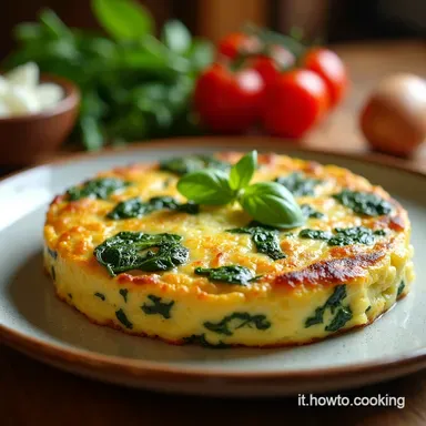 Frittata di Spinaci Facile La Ricetta Rinfrescata della Nonna Scheda ricetta