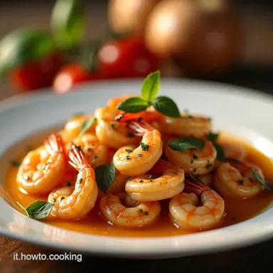 Gamberoni al Guazzetto Ricetta Facile e Saporita Scheda ricetta