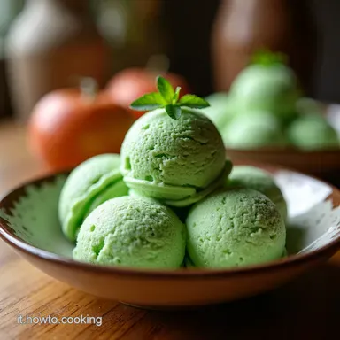 Gelato alla Menta Fatto in Casa La Ricetta Rinfrescante Scheda ricetta