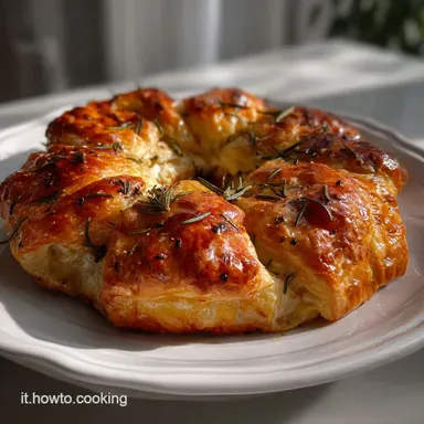 Aperitivo Natalizio: Sfoglia Croccante e Camembert Scheda ricetta