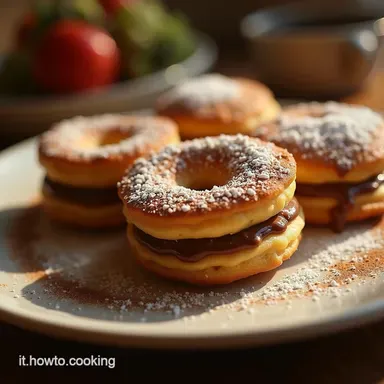 Girelle Soffici Bicolore alla Nutella LImitazione Perfetta Scheda ricetta