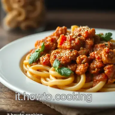 Gnocchetti Sardi: Rag&ugrave; Saporito da Leccarsi i Baffi! Scheda ricetta