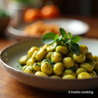 Gnocchi di Zucca al Pesto Autunno in Tavola Scheda ricetta