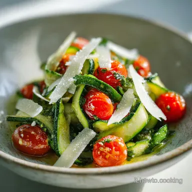 Insalata Con Zucchine Ricetta in 15 Minuti per 4 Persone Scheda ricetta