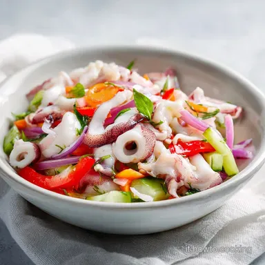 Insalata di Seppie: Ricetta per 4 Persone in 30 Minuti