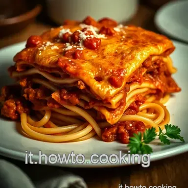 Lasagna alla Bolognese: A Classic Italian piatto! Scheda ricetta