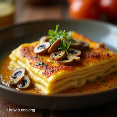 Lasagne ai Funghi in Bianco La Ricetta Cremosa Perfetta Scheda ricetta