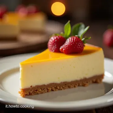 La Vera Ricetta Cheesecake New York Cremosa e Senza Crepe Scheda ricetta