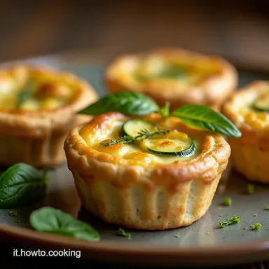 Ricette per Apericena Mini Quiche Ricotta Menta e Limone Facilissime Scheda ricetta