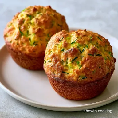 Muffin Salati Alle Zucchine in 35 Minuti Scheda ricetta