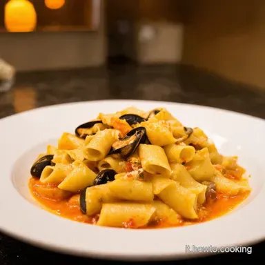 Paccheri Patate e Cozze Un Tocco di Napoli a Tavola Scheda ricetta