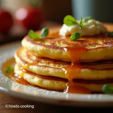 Pancake Ricetta Veloce Pronti in 15 Minuti Scheda ricetta