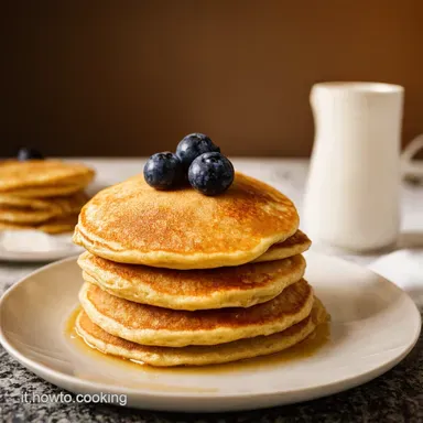 Ricette con Farina di Riso Pancakes Soffici come Nuvole Scheda ricetta