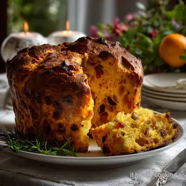 Panettone Gastronomico: Struttura Setosa Scheda ricetta