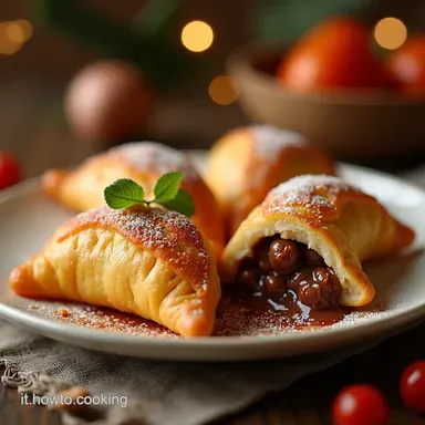 Panzerotti alla Nutella Un Morso di Felicit&agrave; Fritta Scheda ricetta