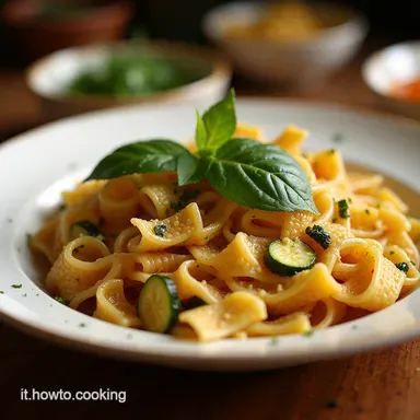Pasta e Zucchine One Pot La Ricetta Salva Cena Scheda ricetta