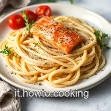 Pasta Panna e Salmone: Il Tuo Comfort Food Italiano! Scheda ricetta