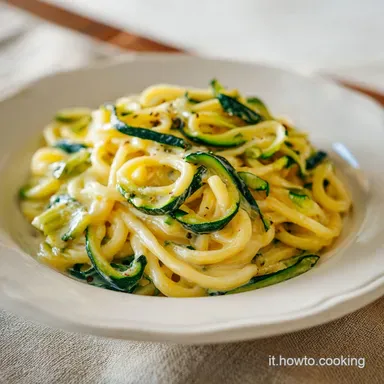 Pasta Zucchine e Philadelphia Cremosa in 20 Minuti Scheda ricetta