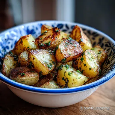 Ricetta delle Patatas a la Importancia: Traditional Spanish Potatoes Scheda ricetta