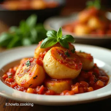 Patate alla Pizzaiola Ricetta Facile al Forno Estive Scheda ricetta