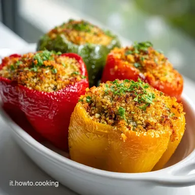 Peperoni con la Mollica: Ricetta per 4 Persone Croccanti Scheda ricetta
