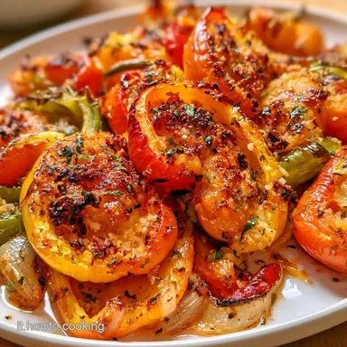 Peperoni Ripieni di Pane per 4 Persone Scheda ricetta