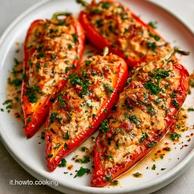 Peperoni Ripieni di Tonno Facili Scheda ricetta