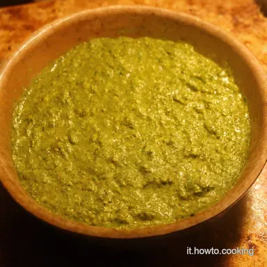 Pesto Siciliano Fatto in Casa Ricetta Facile e Veloce Scheda ricetta
