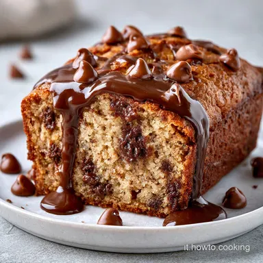 Plumcake Banana e Cioccolato Soffice Scheda ricetta