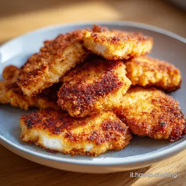 Ricetta Pollo Croccante Friggitrice ad Aria in 22 Min Scheda ricetta