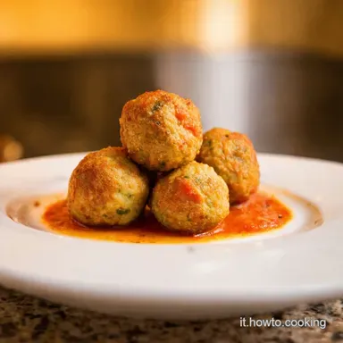 Polpette di Tonno alla Mediterranea Un Tesoro di Famiglia Scheda ricetta