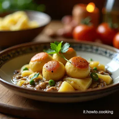 Polpette di Patate Cremose ai Funghi La Ricetta Comfort Italiano Scheda ricetta