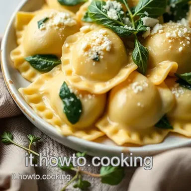 Ravioli Ricotta e Spinaci: Ricetta di Famiglia! Scheda ricetta