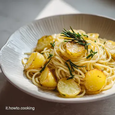 Ricetta Pasta e Patate Cremosa con Provola Scheda ricetta