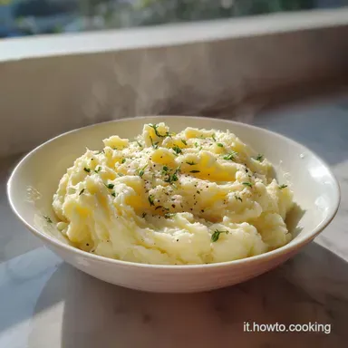 Ricetta Pur&egrave; di Patate per 4 Persone Scheda ricetta